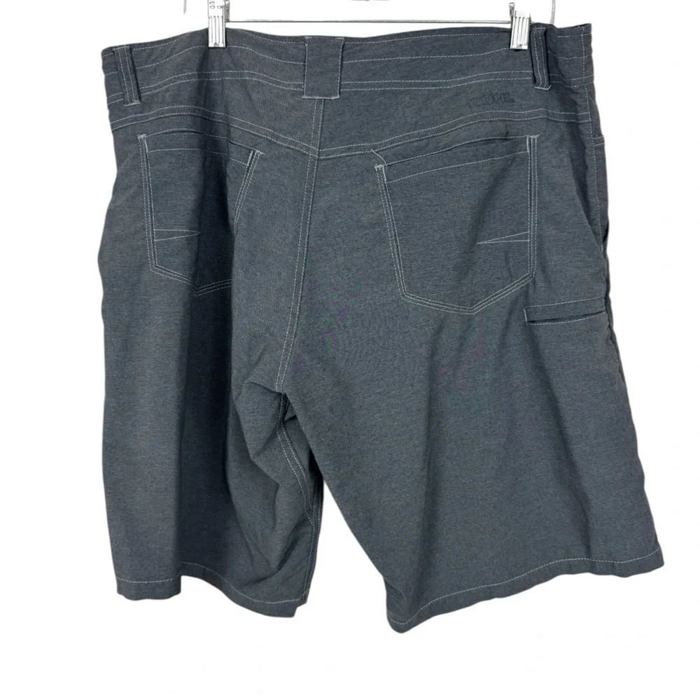 Kuhl Mens Hiking Grey Nylon Outdoor Shorts, sz 38